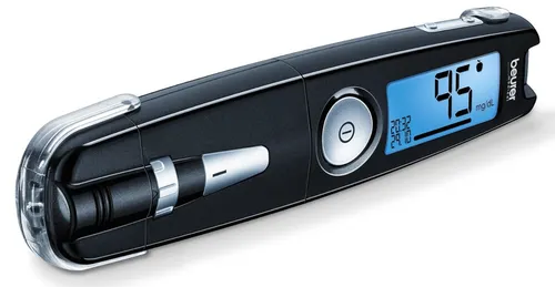 BEURER GL50 Blutzuckermessgerät: Präzise Blutzuckermessung in Schwarz