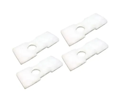 AquaOne Filterwatte weiß 4 Stück für Hang On Filter HBL-801 Ersatzschwämme Filtermaterial Filter