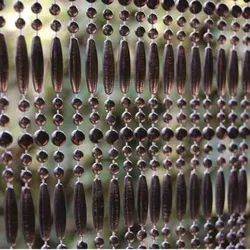 CASA Fréjus 1 Türvorhang 90 x 210 cm braun - Insektenschutz Türvorhang 'Fréjus 1' 90 x 210 cm, hält fliegende Insekten draußen und sorgt für eine schöne Passage zum Garten. Kürzbar und einfach zu montieren.