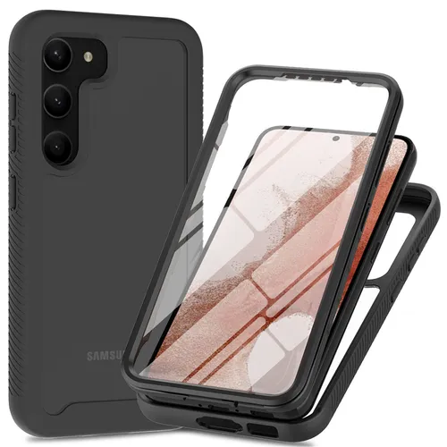 Grad Hülle Handyhülle mit eingebautem Displayschutz für Samsung Galaxy S23 360
