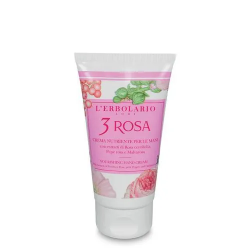 L'Erbolario Nährende Handcreme 3 Rosa 75 ml