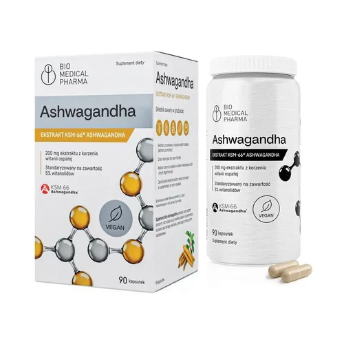 Bio Medical Pharma Ashwagandha KSM-66 90 Kapseln