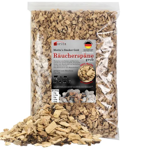 850g Räucherspäne Buche mit Nelke grob 6-12mm Kalträuchern Smoker Räuchermehl
