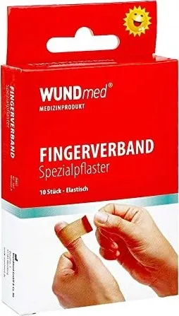 FINGERVERBAND Spezialpflaster 2x12 cm 10 St
