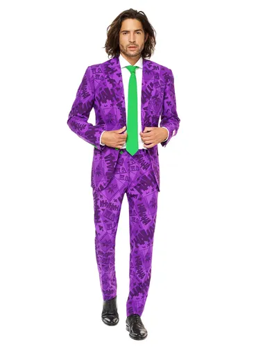 OppoSuits Partyanzug The Joker - 60 - Kostüme für besondere Anlässe, ideal für Karneval oder Mottopartys und sorgt für einen unvergesslichen Auftritt.