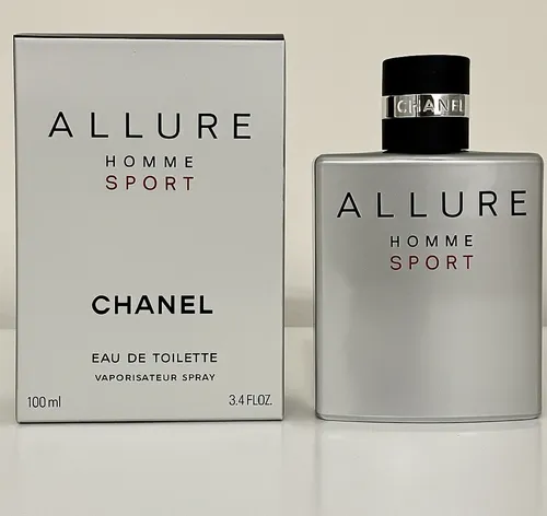 Chanel Allure Homme Sport Eau de Toilette - 100 ml, frisch-würzig-holzig für den modernen, aktiven Mann mit sportlicher Eleganz