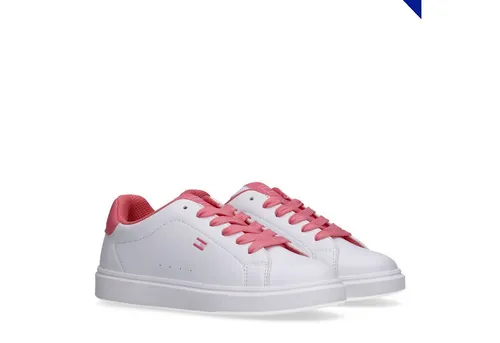 Tommy Hilfiger Sneaker Schnürschuh, Halbschuh, Capsule Sneaker mit farblicher Logoverzierung