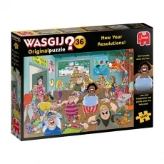 Jumbo Spiele Wasgij Original 36 - Gute Vorsätze fürs neue Jahr (1000 Teile) 285102