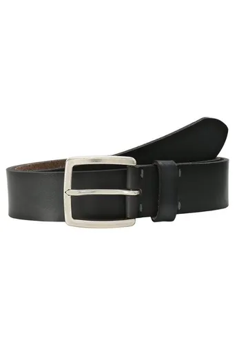 LLoyd Herren Gürtel Ledergürtel 40 mm grau - Herren-Gürtel aus hochwertigem Vollrindleder mit eindrucksvoller Eindornschließe, ideal für Jeans und nachhaltig hergestellt in Deutschland.