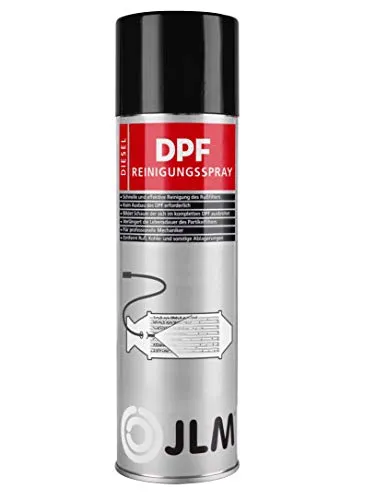 JLM DPF Diesel Rußpartikelfilter Reinigungsspray 400ml – Qualität & Zuverlässigkeit für maximale Lebensdauer, minimalen Kraftstoffverbrauch & Werkstattkosten - Expertenlösung zur DPF-Reinig