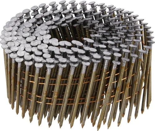 Prebena CNW25/65NKRI Coilnägel 2,5 x 65 mm - 7200 Stück verzinkt - Eisenwaren: Hochwertige Coilnägel mit Ringschaft, ideal für langlebige Verbindungen und zuverlässige Befestigungen in der Bau- und Holzindustrie.