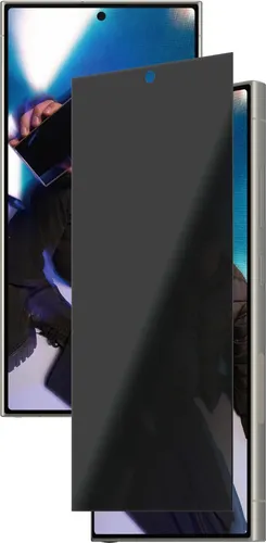 SAFE. Privacy Screen Protector für Samsung Galaxy S25 Ultra - Handy-Displayschutzfolie mit integriertem Privatsphäre-Filter, schützt vor neugierigen Blicken und bietet kratz- sowie stoßfesten Schutz für Dein Samsung Galaxy S25 Ultra.