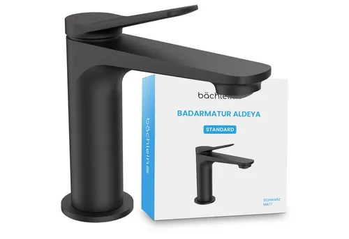 Bächlein Badarmatur Aldeya - Armatur mit modernem Design und zuverlässiger Technik. Einhebelmischer für präzise Bedienung und einfacher Installation dank Schnellbefestigungsset.