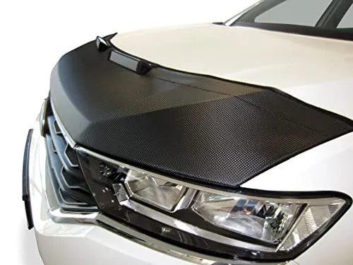 AB-00800 Auto-Bra Carbon Optik für Seat Ibiza 6J - Stylischer Motorhaubenschutz in Carbon Optik, kompatibel mit Seat Ibiza 6J (2012-2017). Schützt vor Steinschlägen und Kratzern, während er Ihrem Fahrzeug ein individuelles Design verleiht. Hergestellt aus wetterbeständigem Kunstleder.
