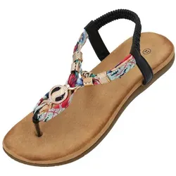 Palado Chriana Riemchensandale schwarz 36 EU