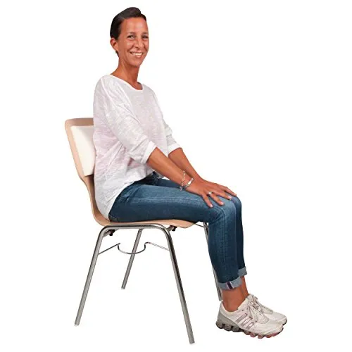 Sport-Tec Lendenkissen, Sitzkissen, Rückenkissen, Lordosekissen für Büro und Auto (hart)