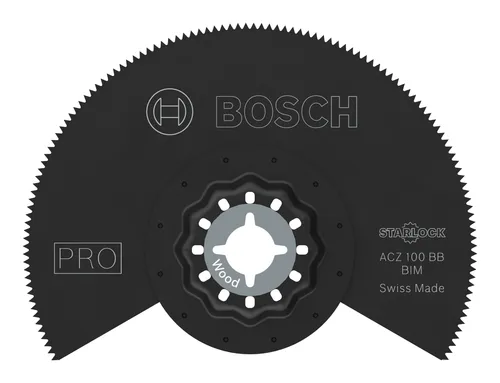 Bosch Zubehör Pro ACZ 100 BB Segmentsägeblatt für Multifunktionswerkzeuge, 100 mm - 1er-Pack - 2608669118