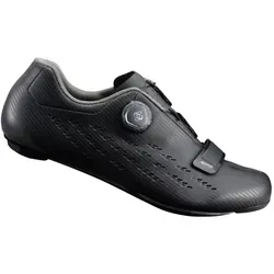 Shimano SH-RP5 RP 501 Schuhe - Schwarze Rennradschuhe mit Kohlenstoffsohle für optimale Kraftübertragung und Komfort beim Radfahren. Ideal für ambitionierte Fahrer.