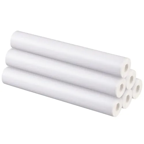 Produktbild Callstel Thermo Etiketten Rollen: 6er-Set Etiketten-Rollen für Thermodrucker A4, je 15 DIN-A4-Seiten (Selbstklebende, Etikettenrollen Thermodrucker, Papier)