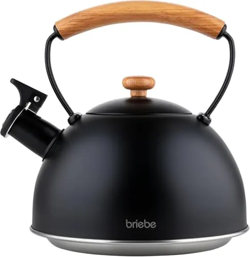 briebe Nordic Wasserkessel Induktion 2,3L in schwarz von Briebe