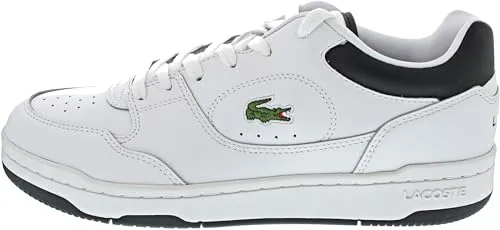 Lacoste Herren Low Sneaker LINEDRIVE - Weiß Schwarz - Herren-Schnürhalbschuhe mit super weicher Decksohle und rutschhemmender Laufsohle für optimalen Komfort und Dämpfung.