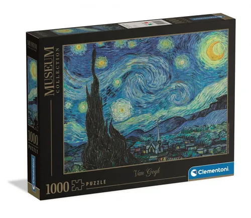 PUZZLE 1000EL CLM 39995 MUSEUM THE STARRY PUD6 CLEMENTONI 8005125399956