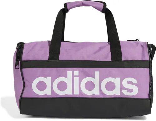 adidas Sportswear Sporttasche LINEAR DUF XS PREPUR/WHITE - Sporttasche aus 100% recyceltem Polyester, ideal für Sport und Freizeit, mit stylischem Design in PREPUR/WHITE.