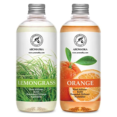 Raumduft Diffuser Nachfüller Lemongrass & ORANGE 1L