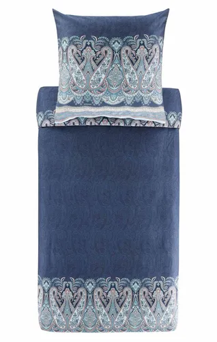Bassetti Bettwäsche Granfoulard 2-teilig in blau von Bassetti