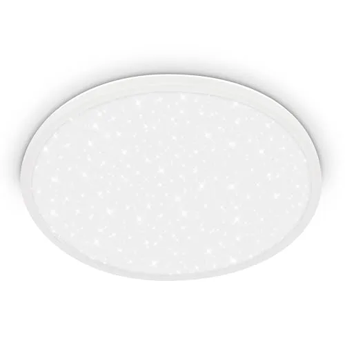 Brilo LED-Panel Slim Sternenhimmel - Lampen mit flachem Design und elegantem Sternencover, ideal für Wohnräume und Schlafzimmer. Helle 30 W LED-Beleuchtung sorgt für eine angenehme Atmosphäre.