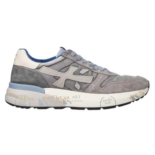 Premiata Herren Sneaker MICK 31219 in Grau - Stylische Lowtop-Sneaker für Herren, ideal für den Alltag. Bequem und modisch – perfekt für vielseitige Looks in jeder Situation.