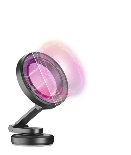 Compact Mag - Magnetischer Smartphone-Halter für iPhone 12 und später - Zubehör Smartphones & Handys, vollständig faltbar und kompatibel mit der Magsafe-Technologie für sicheren Halt im Auto.