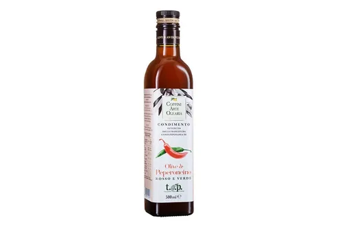 Exv. Olivenöl mit Chili 500 ml. - Coppini Arte Olearia