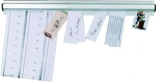 Bonleiste Edelstahl 120cm - Pfannen – Robuste und elegante Bonleiste für Gastronomie, verbessert die Bestellabwicklung und sorgt für Übersichtlichkeit.