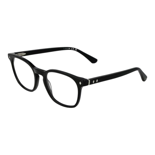 Web Brillenfassung WE5410 001 52 für Herren - Elegante Herrenbrille mit robustem Acetat-Rahmen, ideal für den täglichen Gebrauch. Inklusive Original-Etui, stilvolles quadratisches Design in Schwarz.