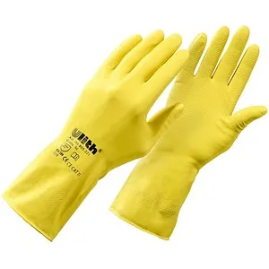 Ulith unisex Gummihandschuhe gelb Größe XL, 1 Paar