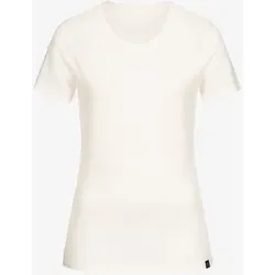 Produktbild Tom Fyfe Merino Damen T-Shirt Rundhals Wollweiß XS