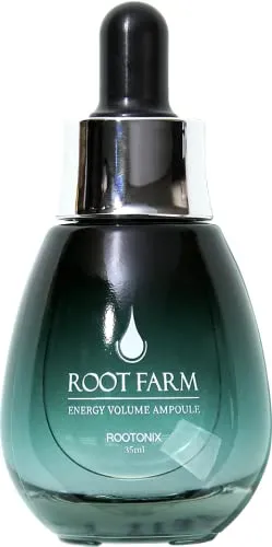 Rootonix Root Farm Ampoule - 35 ml | Gegen Haarausfall & brüchiges Haar | Mit Koffein, Biotin, Hyaluronsäure, Kollagen