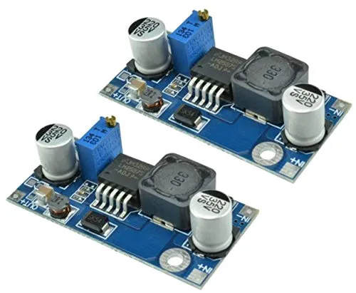 TECNOIOT 2pcs lm2587 DC-DC Boost Converter 3-30v Step up 4-35v Power Supply módulos Max 5a |2 Stück lm2587 DC-DC-Aufwärtswandler 3-30 V-Aufwärtswandler 4-35 V-Netzteil max. 5a