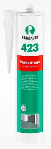 Ramsauer Dichtstoff Ramsauer 423 Parkettfuge Hybrid Dichtstoff MS-Polymer 310 ml, Hybrid-Dichtstoff MS-Polymer, Kartusche, gebrauchsfertig