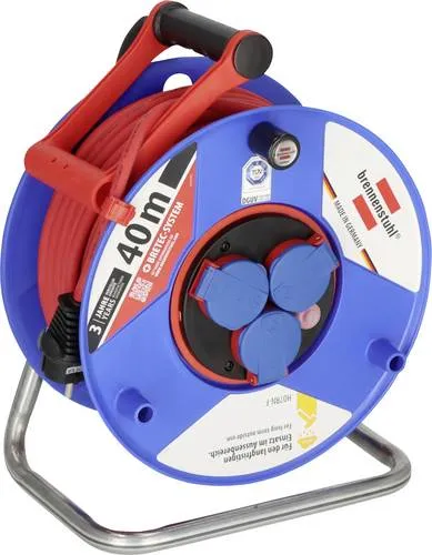 Brennenstuhl 1208930 Kabeltrommel 40.00 m Rot