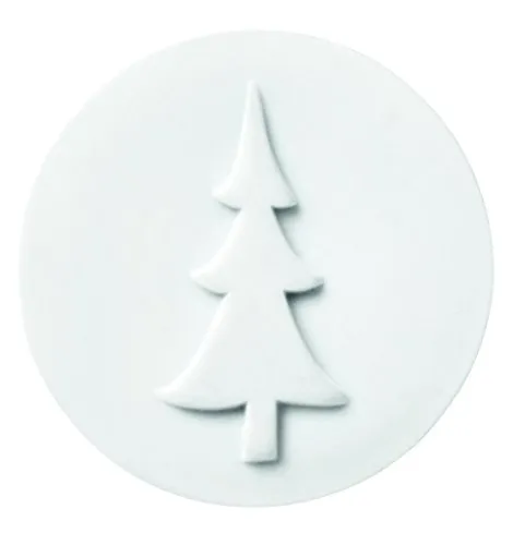 Räder Winterzucker Porzellanstempel Tanne H:9cm Ø4,5cm