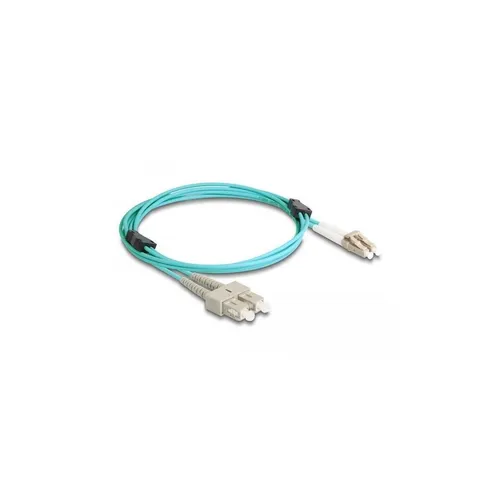 Delock LWL Kabel mit Metallarmierung LC Duplex zu SC Duplex...