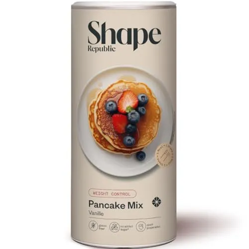 Protein Pancake Mix Vanille Protein Pfannkuchen von Shape Republic
