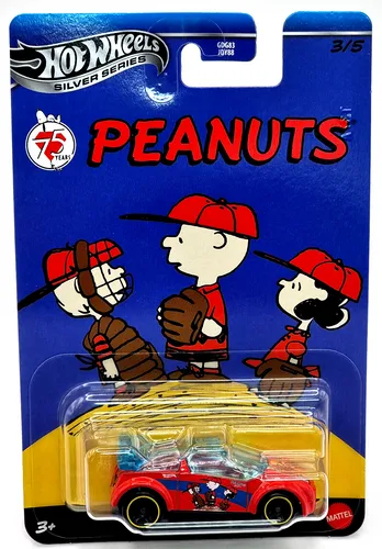 Hot Wheels car Silver Series Peanuts Auto Super Gnat 3/5