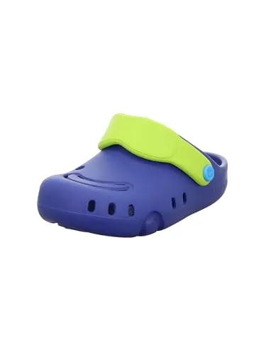 Superfit Splash C blau/hellgrün (8000) 35 - Wasserfeste Sandale für Kinder - Wanderschuhe für Kinder, wasserbeständig und schnelltrocknend. Ideal für Schwimmbad und Garten, mit flexibler Sohle für Sicherheit und Spielspaß.