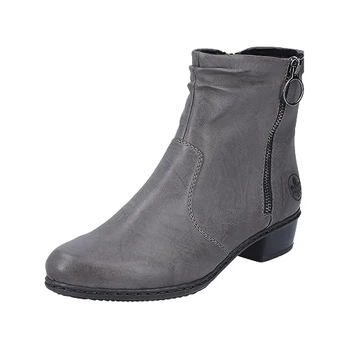 Rieker Damen Stiefelette Y0741, Grau, Größe 41 EU von Rieker