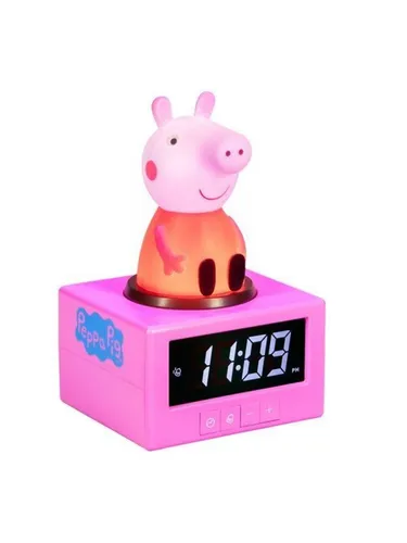 Peppa Pig Paladone Icon-Wecker in pink von Paladone