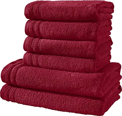 Handtücher Rot von Erwin Müller