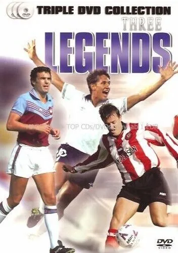 Three Legends - 3 DVD BOX, Gary Lineker, Matt Le Tissier, Trevor Brooking